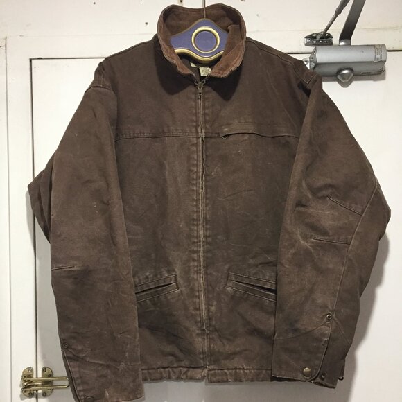 VINTAGE SAFTBAK WORKWEAR JACKETS SIZE L - Picture 2 of 7